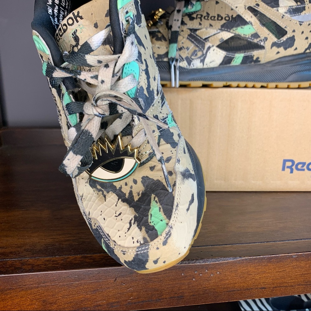Melody Ehsani X Reebok Ventilator Mint/Black/White - image 4
